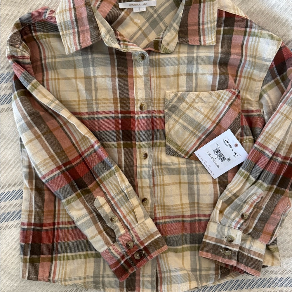 O'Neill Multicolor Plaid Button-Down Shirt
